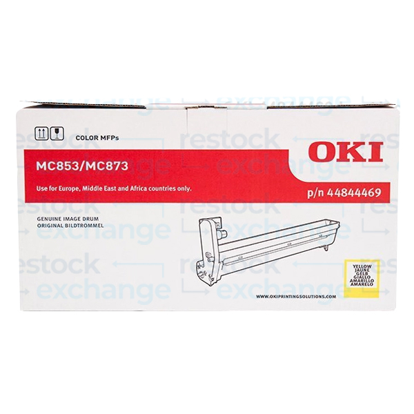 Oki 44844469 MC853/MC873 Yellow Image Drum