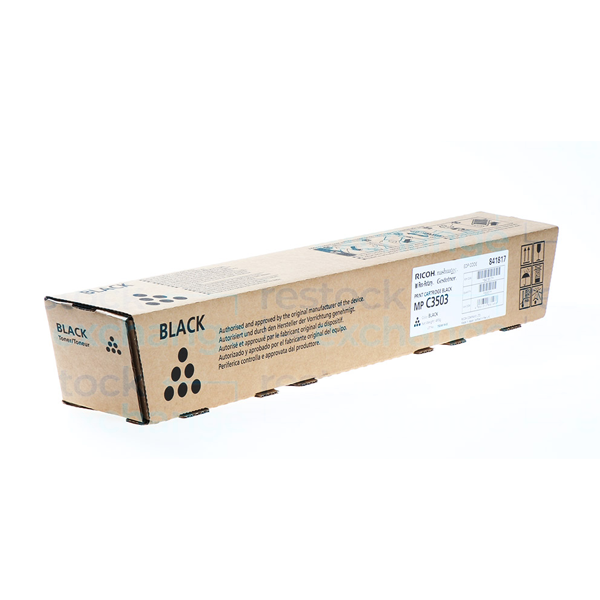 Ricoh 841817 MP C3503 Print Cartridge Black