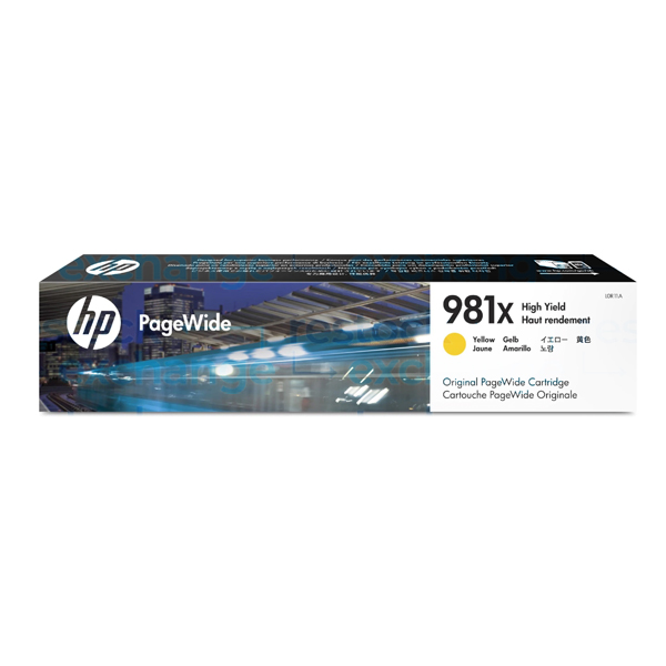 HP L0R11A 981X High Yield Yellow PageWide Ink