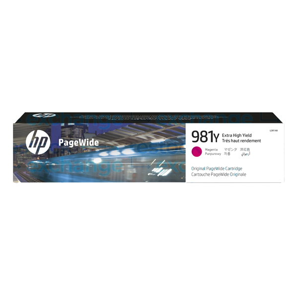 HP L0R14A 981Y Extra High Yield Magenta PageWide Ink