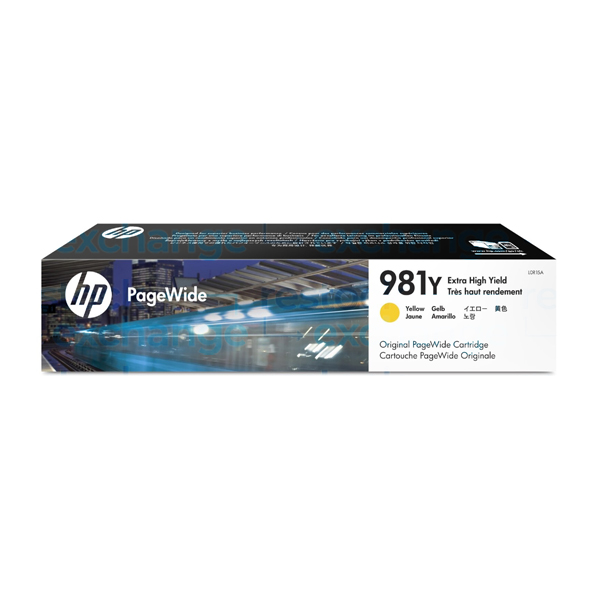 HP L0R15A 981Y Extra High Yield Yellow PageWide Ink