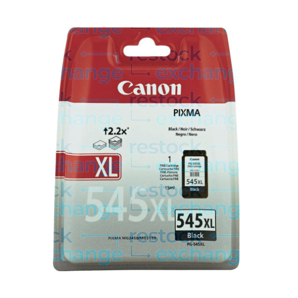 Canon PG-545XL High Yield Black Ink Cartridge - 8286B001