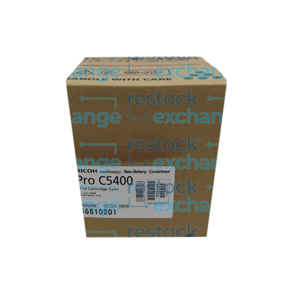 Ricoh 828726 Pro C5400 Print Cartridge Cyan