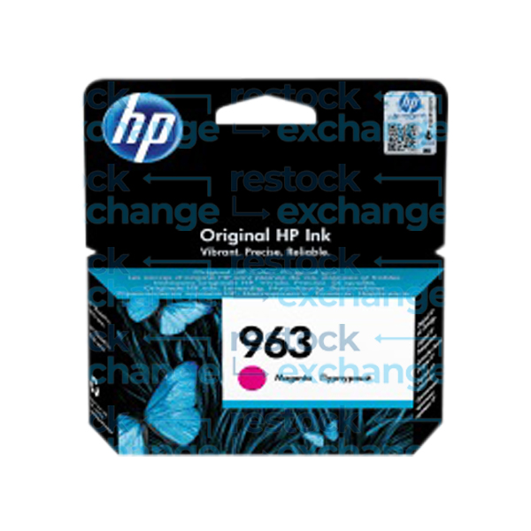 HP 3JA24AE 963 Magenta Ink Cartridge