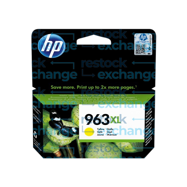 HP 3JA29AE 963XL Yellow H/C Ink Cartridge