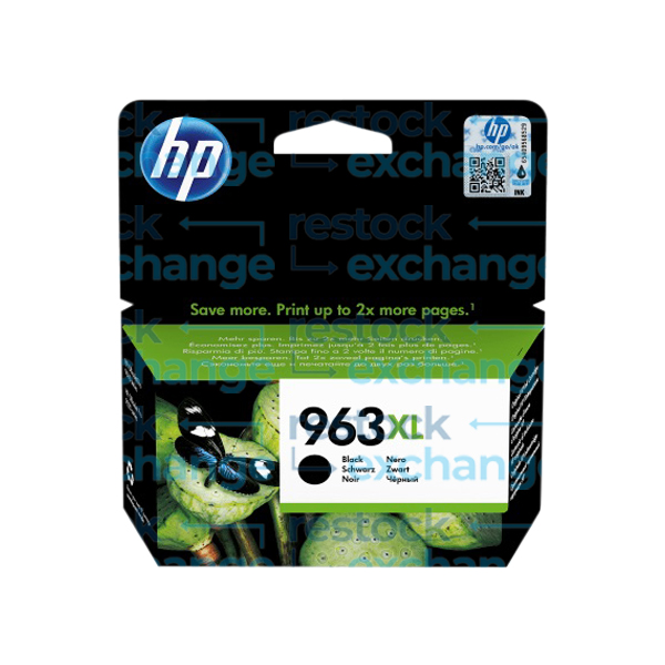 HP 3JA30AE 963XL Black H/C Ink Cartridge