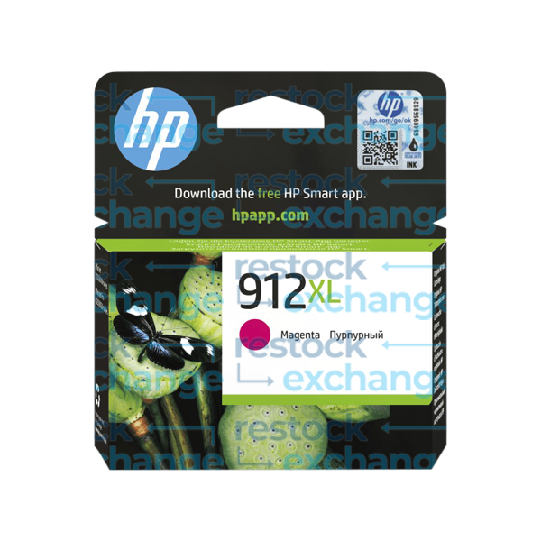 HP 3YL82AE 912XL Magenta H/C Ink Cartridge