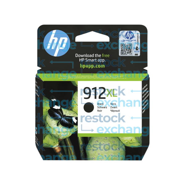 HP 3YL84AE 912XL Black H/C Ink Cartridge