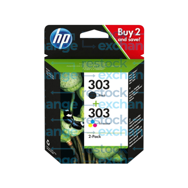 HP 3YM92AE 303 Multipack - Full Set of 2 Ink Cartridges