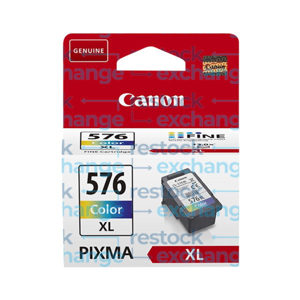 Canon CL-576XL Colour H/C Ink Cartridge - 5441C001