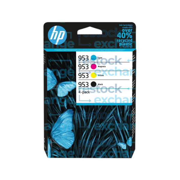 HP 6ZC69AE 953 Multipack - Full Set of 4 Ink Cartridges