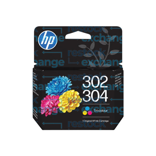 HP B7RT6AE 302/304 Tri-Colour Ink Cartridge