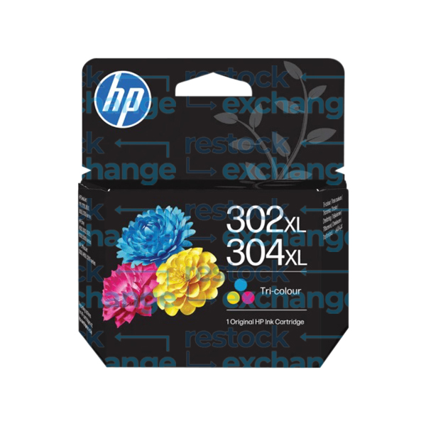 HP B7RT8AE 302XL/304XL Tri-Colour H/C Ink Cartridge