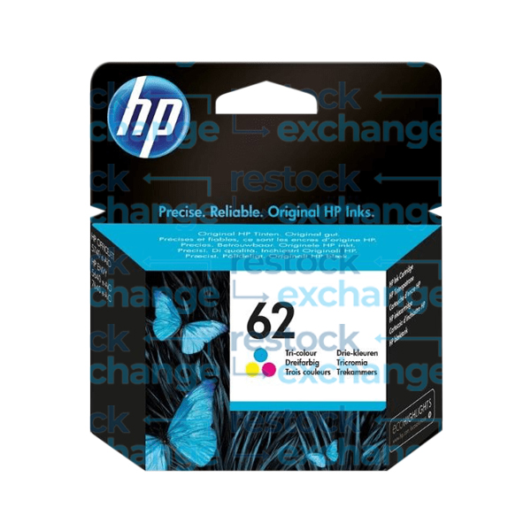 HP C2P06AE 62 Tri-Colour Ink Cartridge