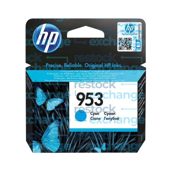 HP F6U12AE 953 Cyan Ink Cartridge