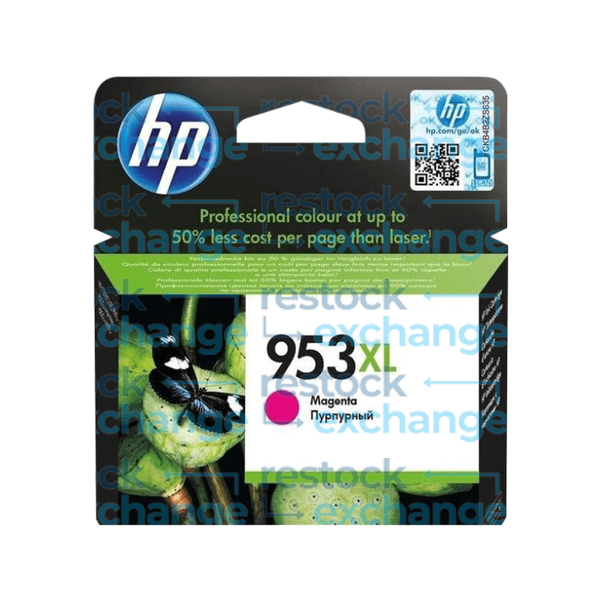 HP F6U17AE 953XL Magenta H/C Ink Cartridge