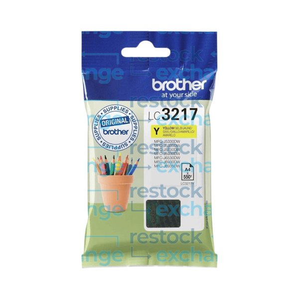 Brother LC3217Y Yellow Ink Cartridge