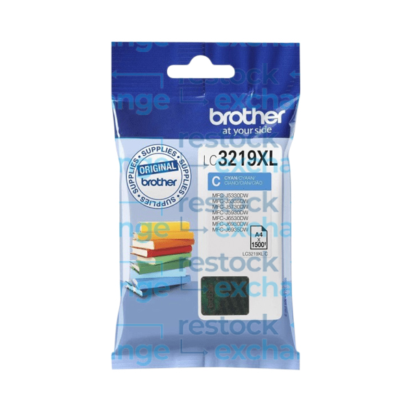 Brother LC3219XLC Cyan H/C Ink Cartridge