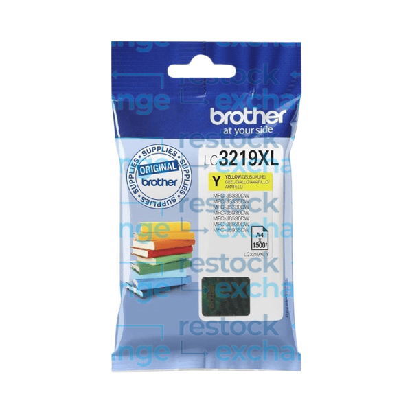 Brother LC3219XLY Yellow H/C Ink Cartridge