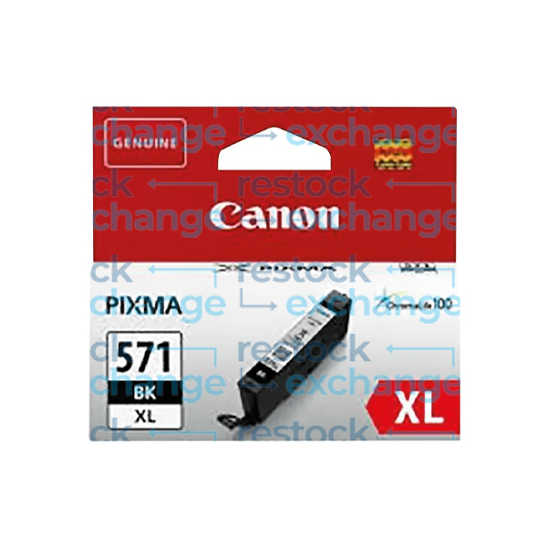 Canon CLI-571XL Black H/C Ink Cartridge - 0331C001