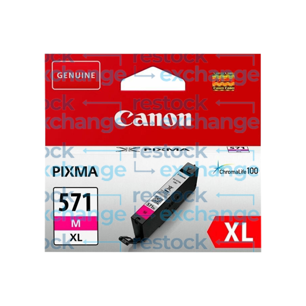 Canon CLI-571XL Magenta H/C Ink Cartridge - 0333C004