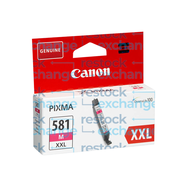 Canon CLI-581XXL Magenta H/C Ink Cartridge - 1996C001