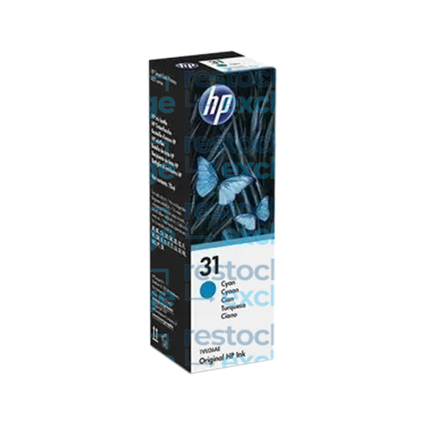 HP 1VU26AE 31 Cyan Ink Bottle