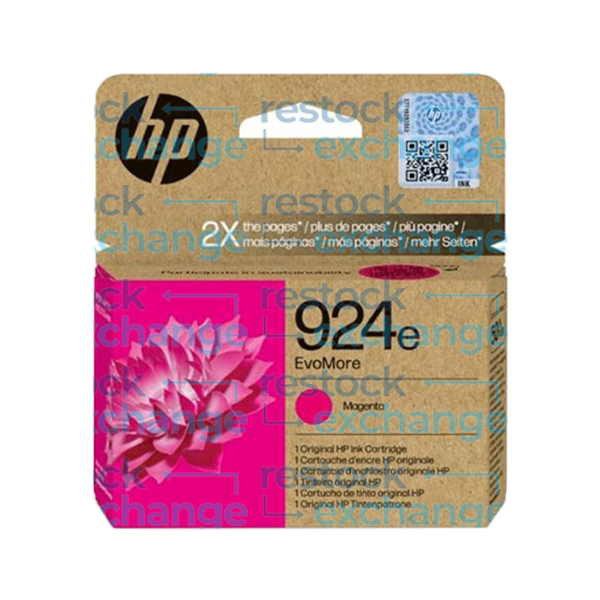 HP 4K0U8NE 924e Magenta Ink Cartridge