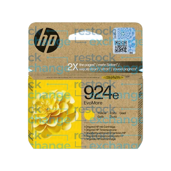 HP 4K0U9NE 924e Yellow Ink Cartridge