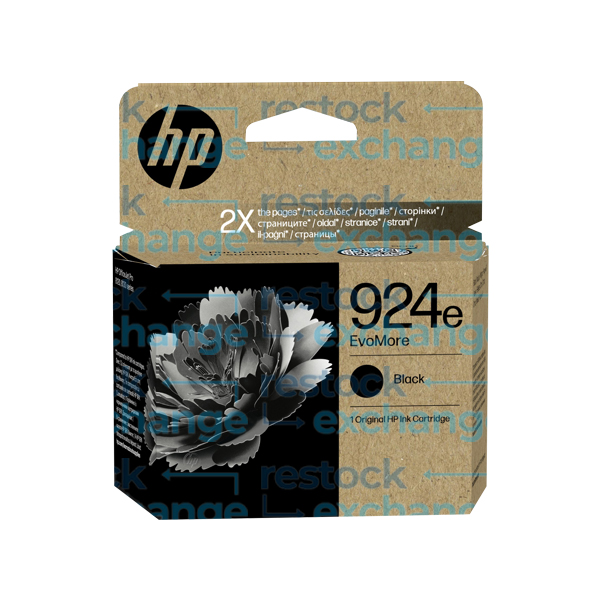 HP 4K0V0NE 924e Black Ink Cartridge