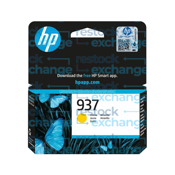 HP 4S6W4NE 937 Yellow Ink Cartridge