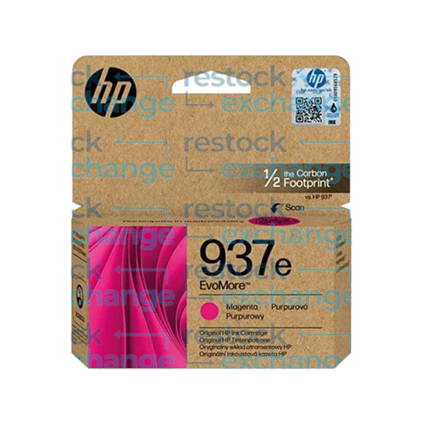 HP 4S6W7NE 937e Magenta Ink Cartridge