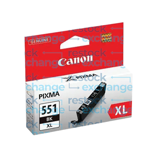 Canon CLI-551XL Black H/C Ink Cartridge - 6443B001
