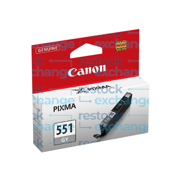 Canon CLI-551 Grey Ink Cartridge - 6512B001