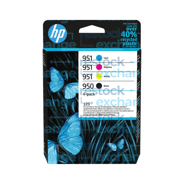 HP 6ZC65AE 950/951 Multipack - Full Set of 4 Ink Cartridges