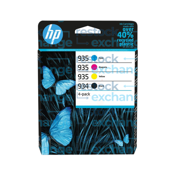 HP 6ZC72AE 934/935 Multipack - Full Set of 4 Ink Cartridges