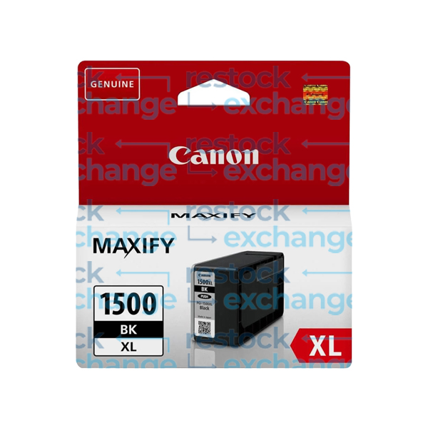 Canon PGI-1500XL Black H/C Ink Cartridge - 9182B001