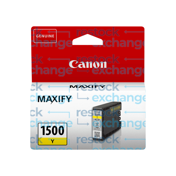 Canon PGI-1500 Yellow Ink Cartridge - 9231B001