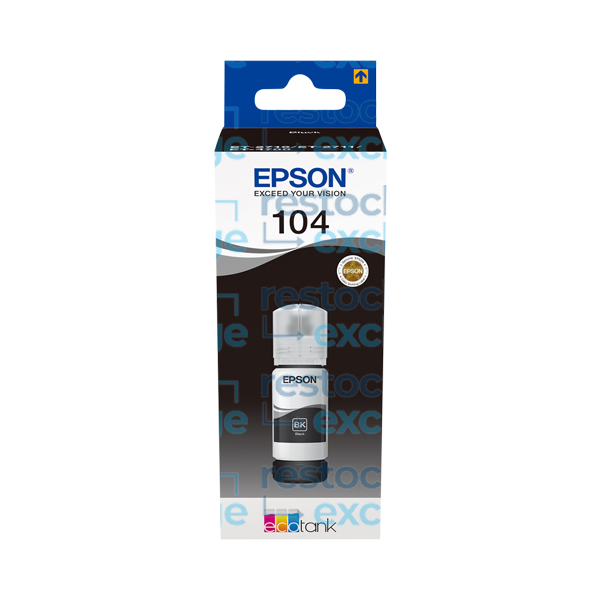 Epson 104 C13T00P140 Black Ink Bottle