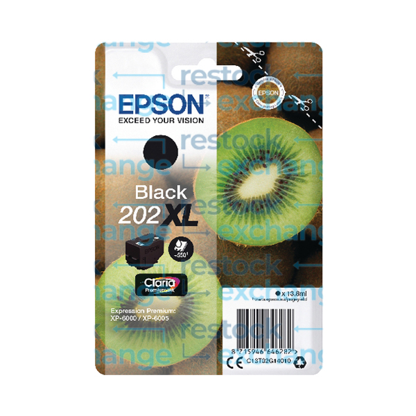 Epson 202 C13T02F14010 Photo Black Ink Cartridge