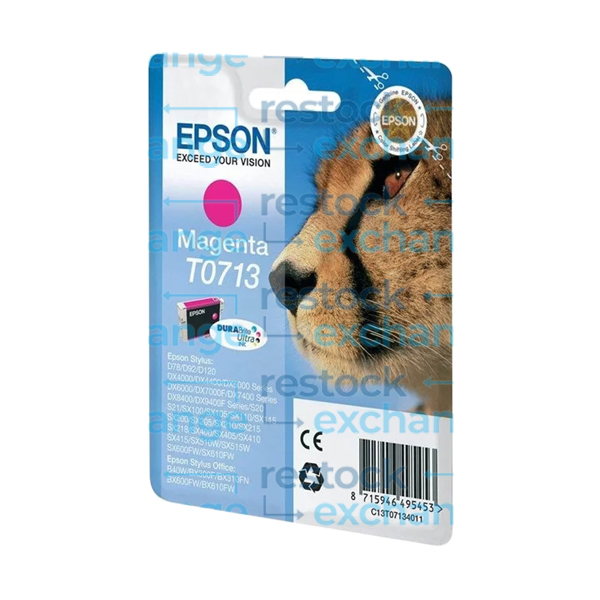 Epson T0713 C13T07134012 Magenta Ink Cartridge
