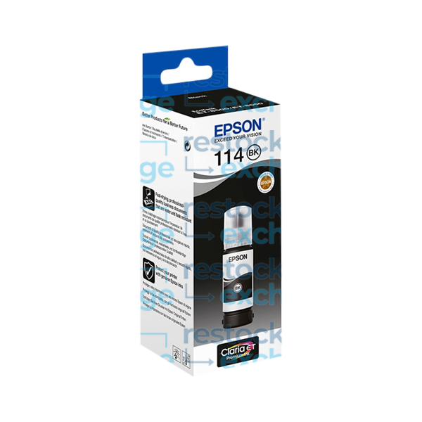 Epson 114 C13T07A140 Black Ink Bottle