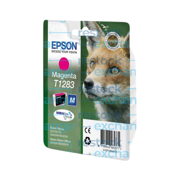 Epson T1283 C13T12834012 Magenta Ink Cartridge