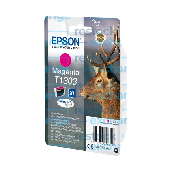 Epson T1303 C13T13034012 Magenta Ink Cartridge