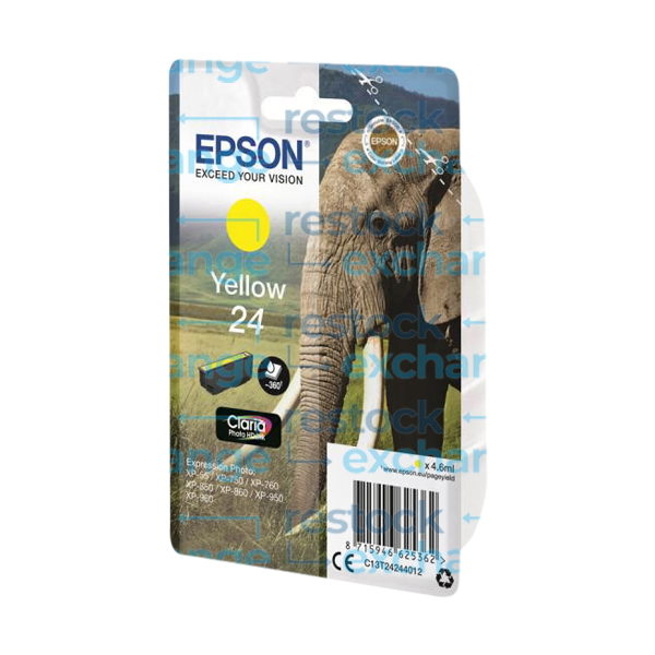 Epson 24 C13T24244012 Yellow Ink Cartridge
