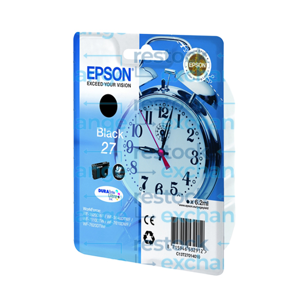Epson 27 C13T27014012 Black Ink Cartridge