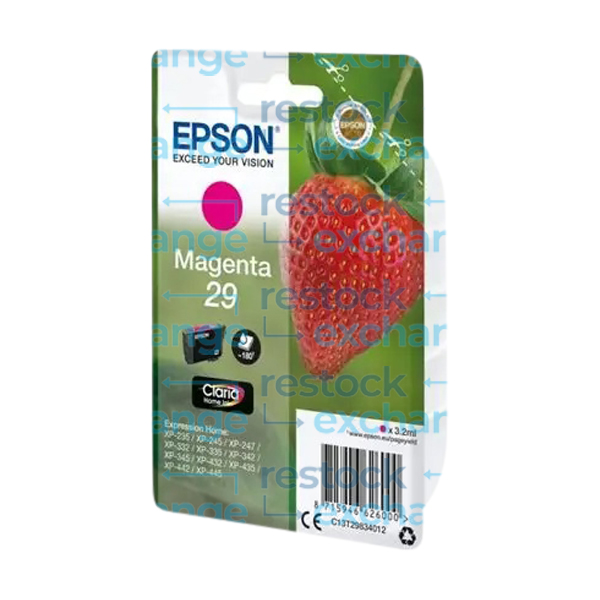 Epson 29 C13T29834012 Magenta Ink Cartridge