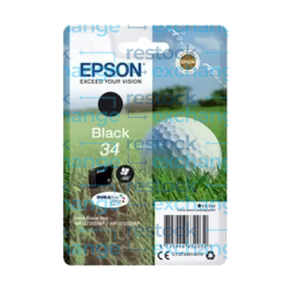 Epson 34 C13T34614010 Black Ink Cartridge