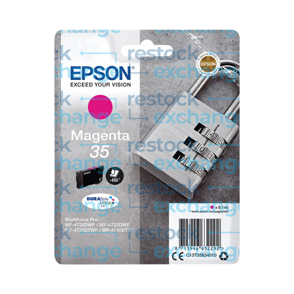 Epson 35 C13T35834010 Magenta Ink Cartridge