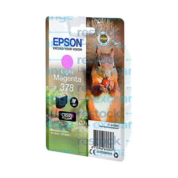 Epson 378 C13T37864010 Light Magenta Ink Cartridge